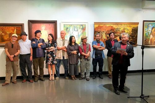 Khai mạc Triển lãm mỹ thuật 'Nét Xưa'