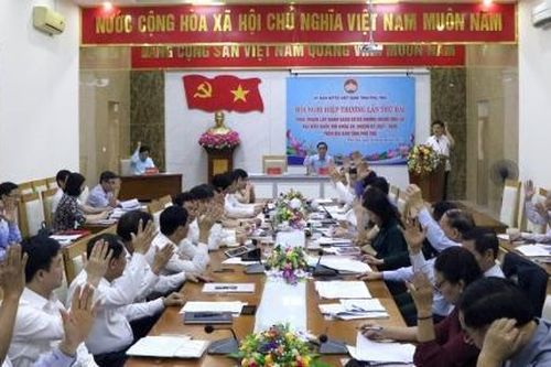 Tất cả người ứng cử ĐBQH ở Trung ương được 100% cử tri tín nhiệm