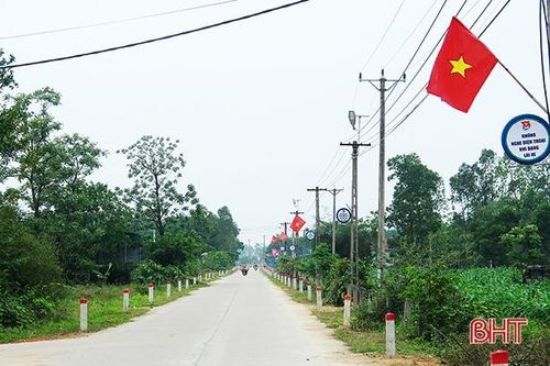 Đường điện 'Thắp sáng làng quê' trị giá 300 triệu đồng ở Nghi Xuân