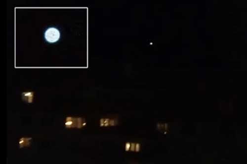 UFO bí ẩn quần liệng trên bầu trời Nga