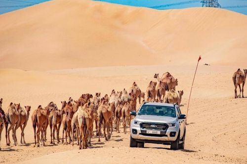 Ford Ranger vượt qua thử thách ở địa điểm nóng nhất hành tinh
