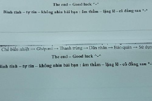 Tránh quay cóp trong giờ kiểm tra, cô giáo tung chiêu độc lạ khiến học sinh 'bất động'
