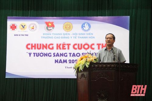 Chung kết cuộc thi 'Ý tưởng sáng tạo sinh viên' Trường Cao đẳng Y tế Thanh Hóa năm 2021
