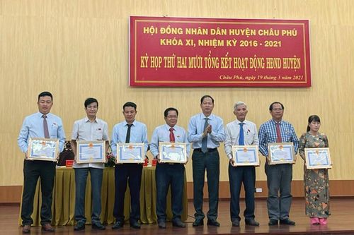 HĐND huyện Châu Phú khóa XI tổng kết hoạt động nhiệm kỳ 2016 – 2021
