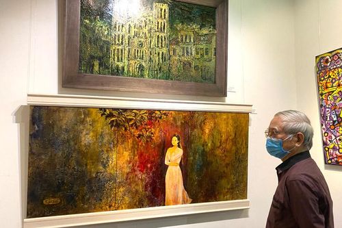 Nhìn lại nét xưa trong tranh đương đại