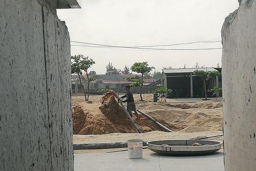 Quảng Bình: Lợi dụng khu dịch vụ hậu cần nghề cá để hút cát trái phép