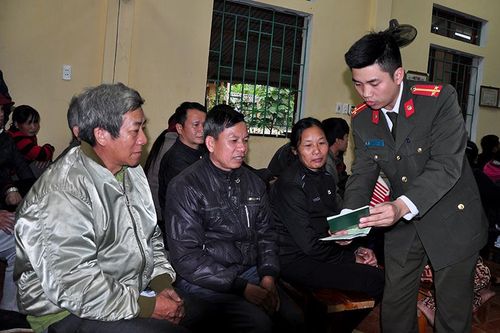Trung úy an ninh nhiệt huyết
