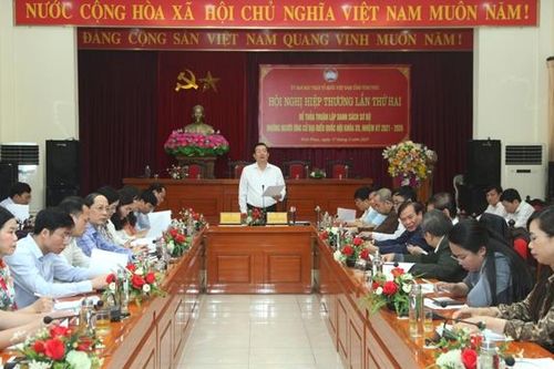 Vĩnh Phúc: 12 người tham gia ứng cử Đại biểu Quốc hội khóa XV
