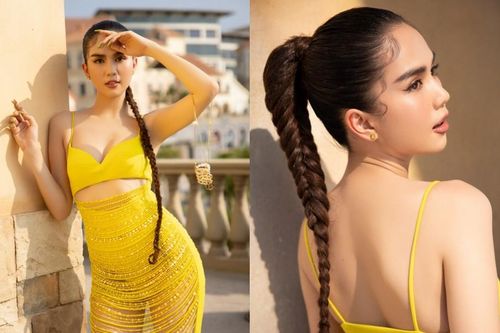 Cận cảnh thiết kế hiểm hóc khiến Ngọc Trinh phải bỏ về giữa chừng trong show thời trang