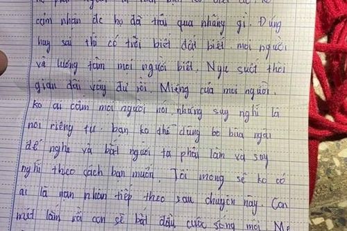 Một cô gái để lại thư tuyệt mệnh rồi nhảy cầu tự tử