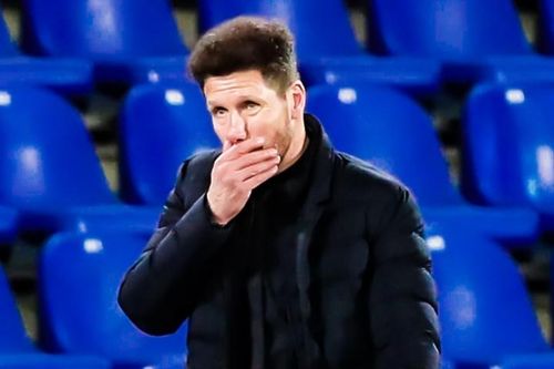 Simeone nhận lỗi vì sự sa sút của Atletico