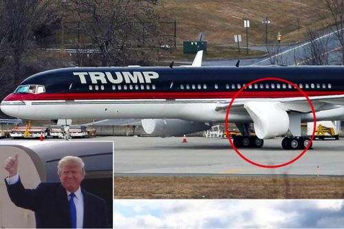 Máy bay dát vàng trị giá trăm triệu đô của ông Trump 'đắp chiếu'
