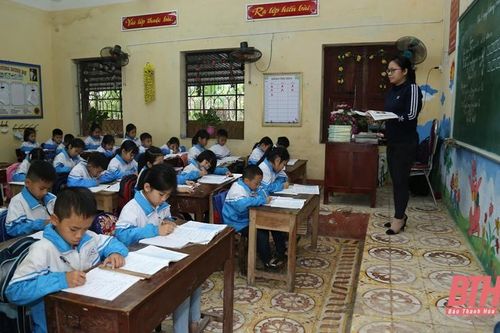 Ngành giáo dục huyện Thiệu Hóa với phong trào thi đua 'Hai tốt'