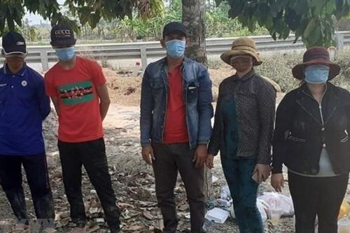 Long An: Phát hiện 5 đối tượng nhập cảnh trái phép