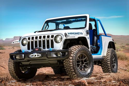 Concept xe điện Jeep Magneto được ra mắt