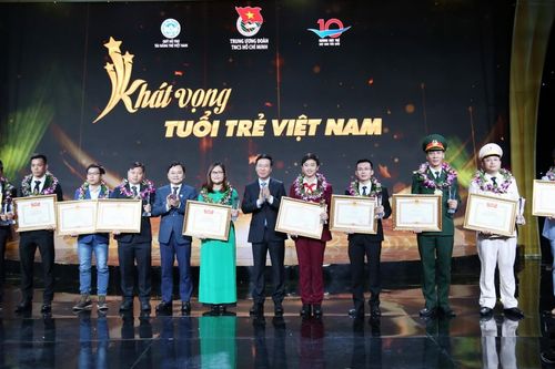 Vinh danh 10 gương mặt trẻ Việt Nam tiêu biểu năm 2020