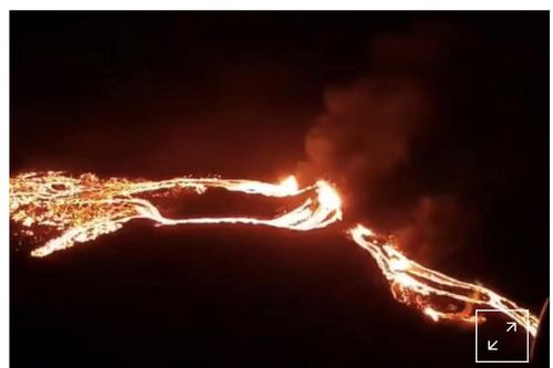 Sau hàng ngàn trận động đất, núi lửa phun trào dữ dội tại Iceland