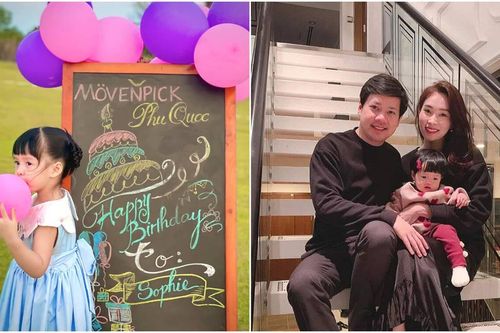 Hoa hậu Đặng Thu Thảo chúc mừng sinh nhật con gái: Bé Sophie đáng yêu hết phần thiên hạ!