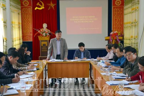 HĐND tỉnh giám sát việc xây dựng nông thôn mới tại Tủa Chùa