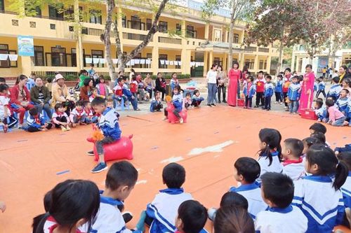 Tổ chức Ngày hội thiếu nhi vui khỏe - Tiến bước lên Đoàn