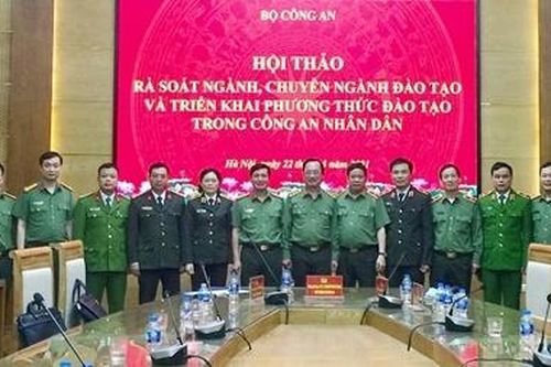 Rà soát ngành, chuyên ngành đào tạo trong CAND phù hợp với yêu cầu thực tiễn