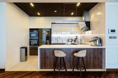 Xu hướng sử dụng ghế đảo bếp trong thiết kế hiện đại