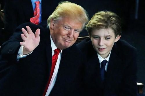Những con số đặc biệt trong đời Barron Trump