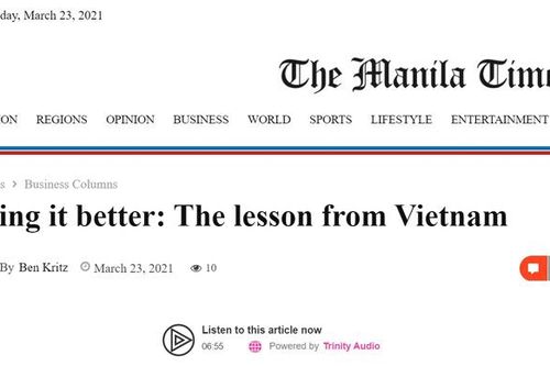 Báo Philippines phân tích 4 'sách lược' chống dịch Covid-19 đáng học hỏi của Việt Nam