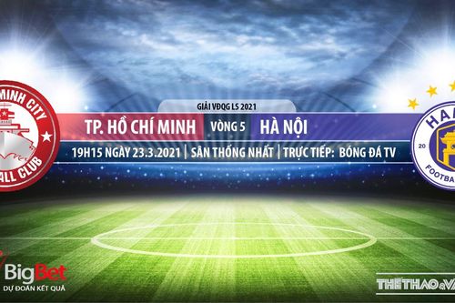 Soi kèo nhà cái TPHCM vs Hà Nội. BĐTV trực tiếp bóng đá Việt Nam