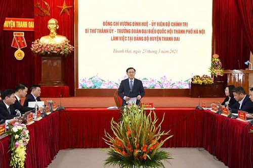 Hà Nội: Thêm huyện Thanh Oai muốn lên quận