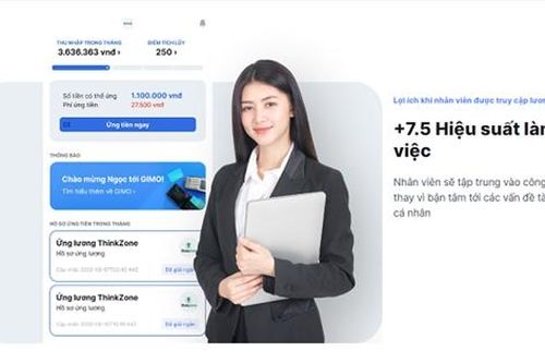 Startup ứng lương Gimo nhận vốn ThinkZone Ventures và BK Fund