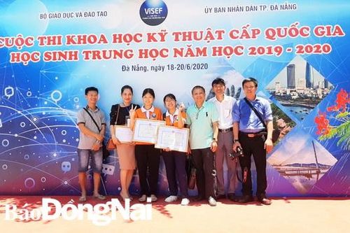 2 dự án khoa học - kỹ thuật của học sinh Đồng Nai dự thi quốc gia