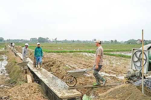 Cam Lộ: Hơn 42 tỉ đồng đầu tư kiên cố hóa kênh mương