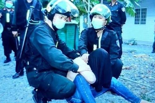 Gần trăm cảnh sát vây bắt đường dây cho vay nặng lãi ở Tiền Giang
