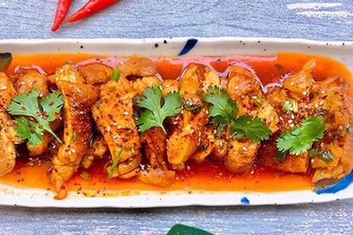 Ngọt thơm món gà xào cay Hàn Quốc