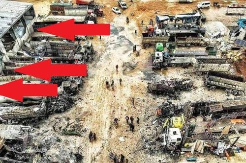Chiến đấu cơ Su-34 Nga phá hủy hơn 10 xe bọc thép Thổ Nhĩ Kỳ ở Idlib