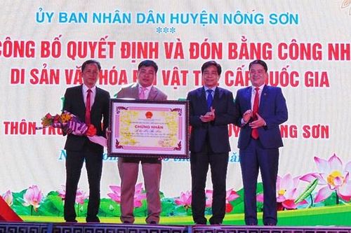 Quảng Nam: Lễ hội Bà Thu Bồn được công nhận Di sản Văn hóa phi vật thể cấp Quốc gia