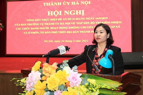 Phó Bí thư Thường trực Thành ủy Nguyễn Thị Tuyến: Cần nghiên cứu mô hình tổng thể, bộ khung về hệ thống chính trị ở cơ sở
