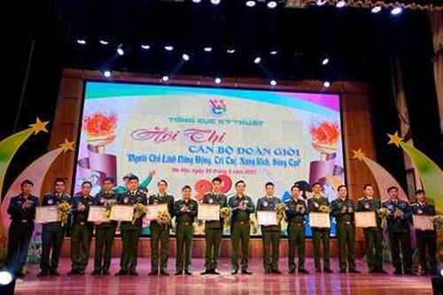 Tổng cục Kỹ thuật tổ chức Hội thi 'Cán bộ đoàn giỏi' năm 2021