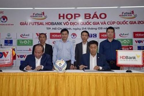 12 đội sẽ tham gia Giải Futsal HDBank Vô địch Quốc gia 2021