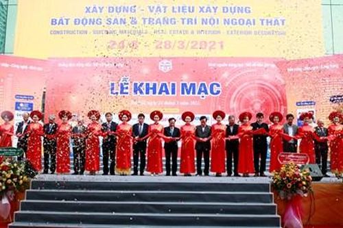 Khai mạc Triển lãm Quốc tế VIETBUILD Hà Nội 2021