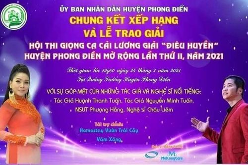 Cần Thơ tổ chức Hội thi Giọng ca cải lương giải 'Điêu Huyền' lần thứ II