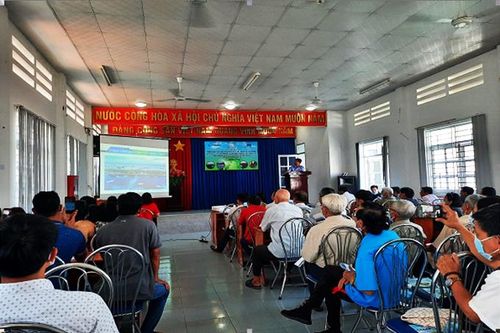 Họp công bố thông báo thu hồi đất phục vụ Dự án Môi trường bền vững các thành phố duyên hải – Tiểu dự án Nha Trang tại phường Ngọc Hiệp