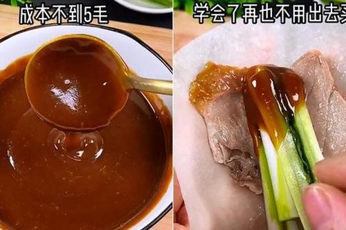 Cách pha nước chấm thần thánh của vịt quay Bắc Kinh