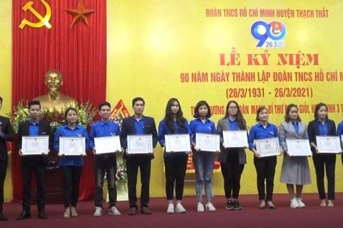 Huyện Đoàn Thạch Thất kỷ niệm 90 năm Ngày thành lập Đoàn