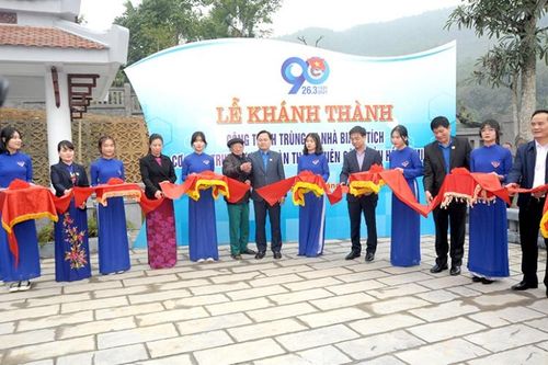 Khánh thành công trình tu bổ, tôn tạo di tích Nhà bia cơ quan Trung ương Đoàn