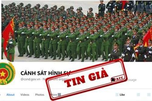 Xử lý fanpage 'Cảnh Sát Hình Sự' giả mạo kênh thông tin của Bộ Công an