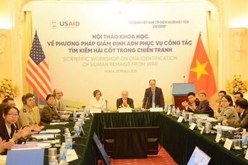 Hội thảo khoa học về phương pháp giám định ADN phục vụ công tác tìm kiếm hài cốt trong chiến tranh