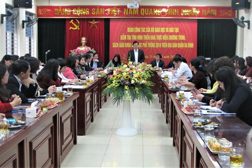 Thứ trưởng Nguyễn Hữu Độ: Tinh thần đổi mới GD đã đến với giáo viên, học sinh