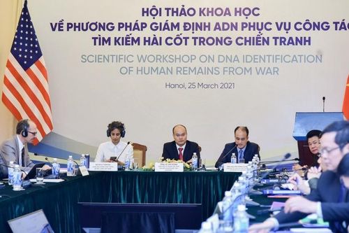 Việt Nam và Hoa Kỳ chia sẻ phương pháp giám định ADN phục vụ công tác tìm kiếm hài cốt trong chiến tranh